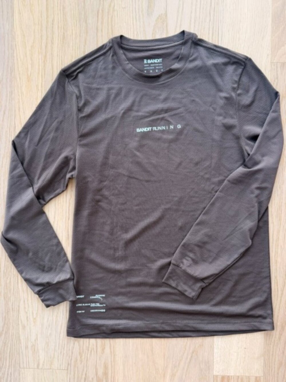 Bandit Micromesh Performance Long Sleeve Tee - Unisex, Umber Xs / Umber